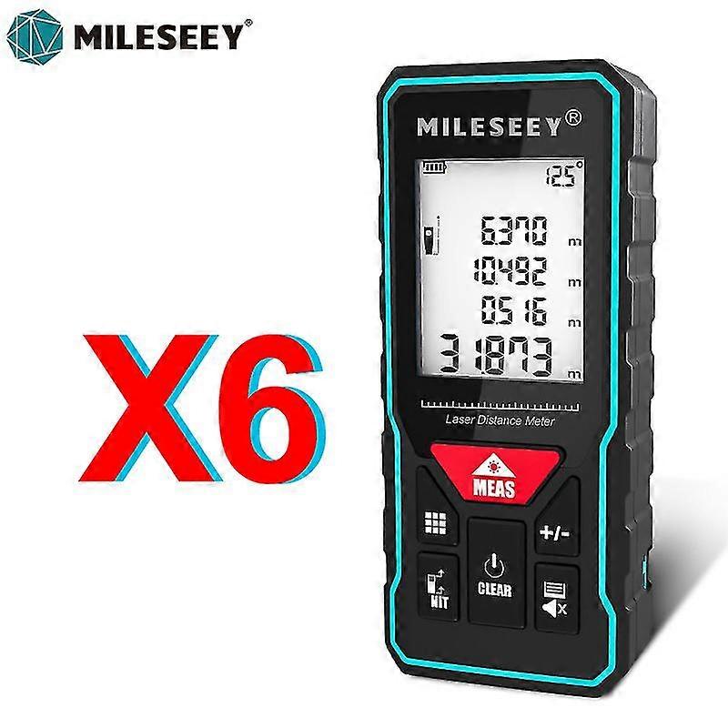 Mileseey X5 X6 Model Laser Rangefinder Tool Distance Measure Meter High Precision Instrument For Decorate House Kits