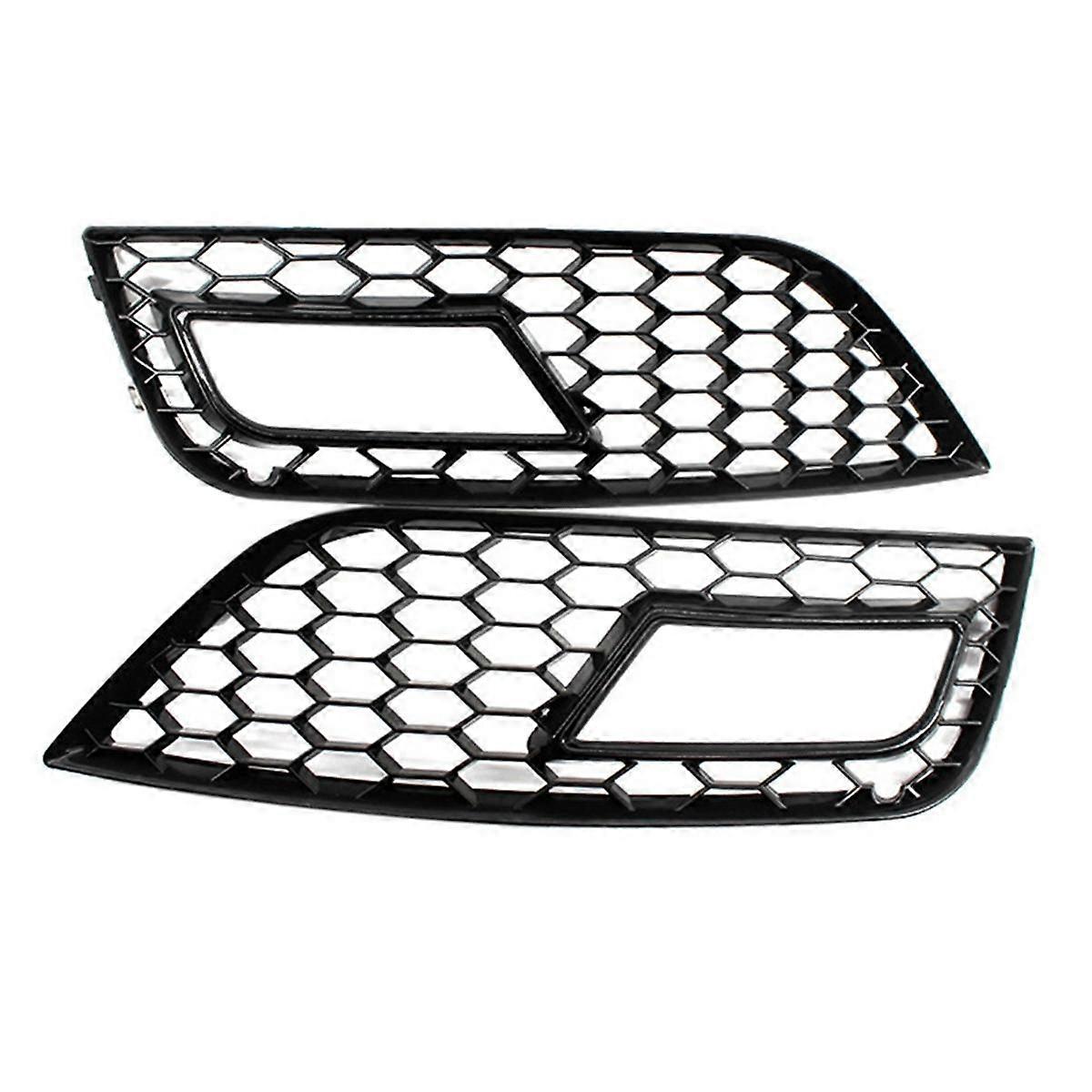 Automotive Fog Lamp Frame Mesh Grille Bumper Lower Mesh Grille for A4L B9 2013-2015 8K0807681K 8K08