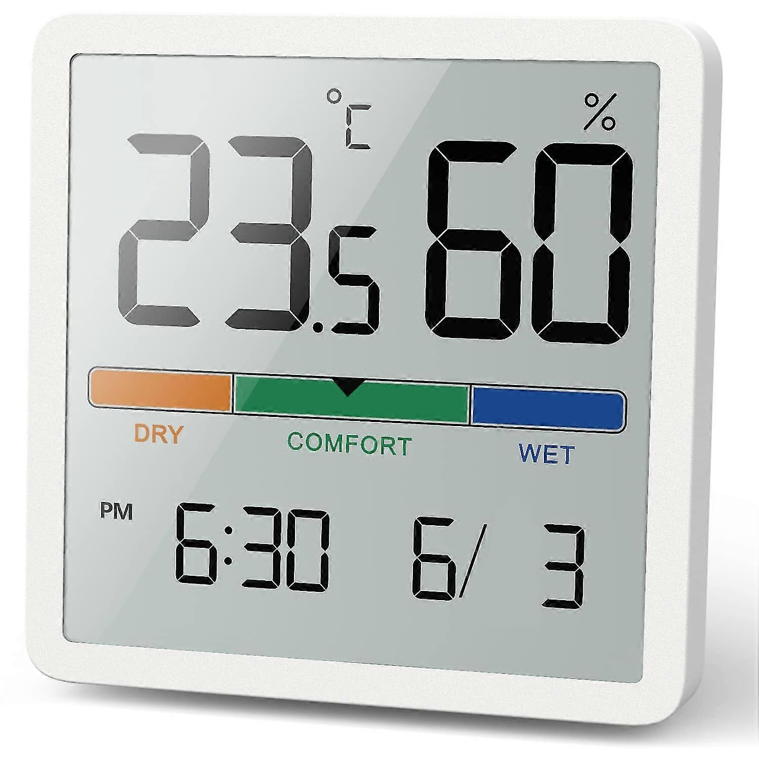 Digital Thermo-hygrometer, Portable Indoor Thermometer-hygrometer With High Accuracy