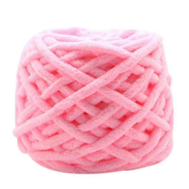 Chunky Strikket Chenille Garn Skjerf Garn