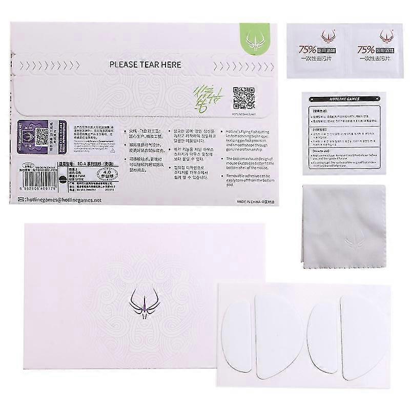 Hotline Games4.0 Rounded Edges Mouse Skates For Zowie Ec1-a Ec2-a Evo Mouse