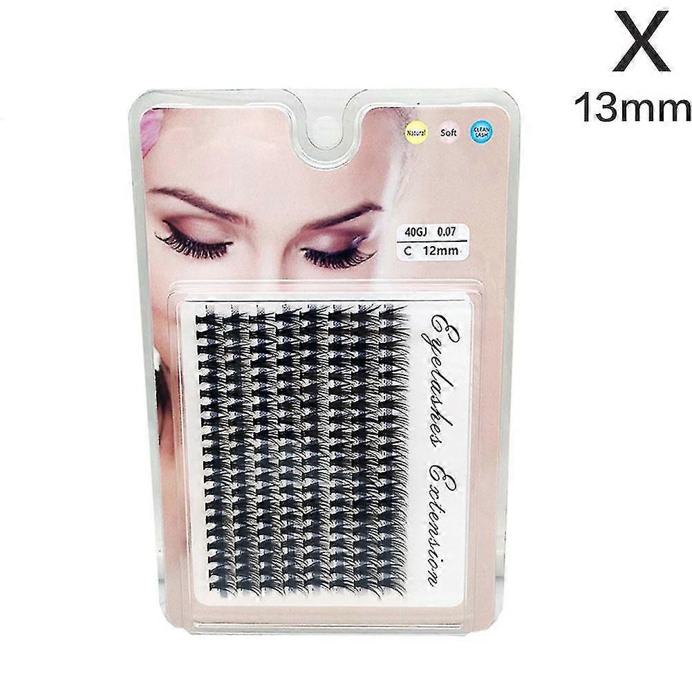 Rows 10D 20D 30D 40D Individual Clusters False Eyelashes Natural Thick And Soft Mink Eyelashes