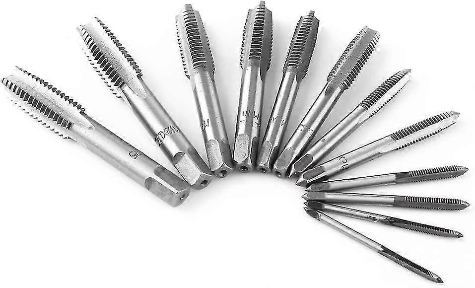 Game Of 12pccs With Right Wounds Assortment M3, M4, M6, M8, M10, M12 In Steel For Reported Net