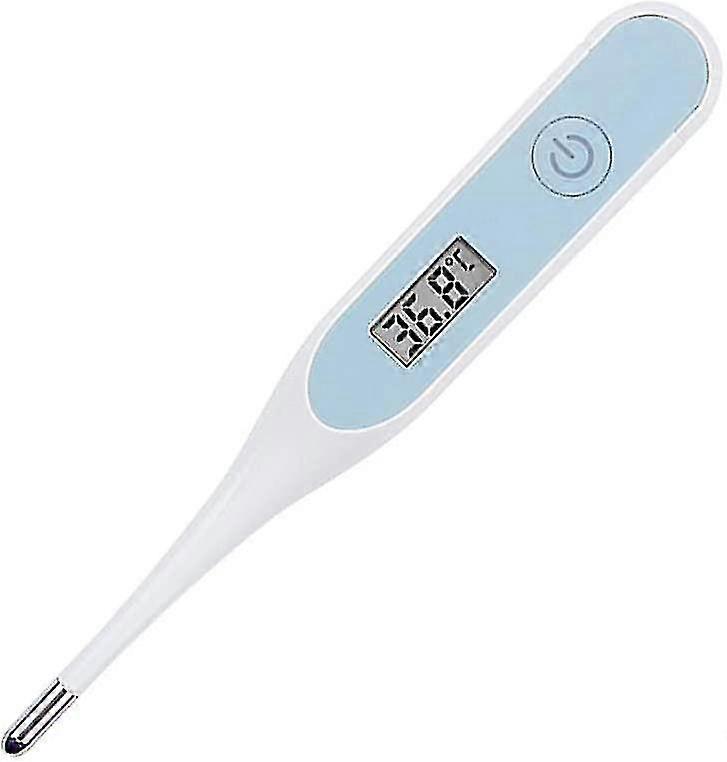 Pc Digital Basal Thermometer Quick Read Electronic Thermometer 20 Seconds Rapid Test Thermometer For Baby Adultblue