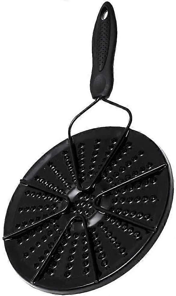 Värme diffusorplatta Flamreducer emalj flamskydd sjudande ring griddle värmeskydd Värmetämjare för hem kök matlagning svart