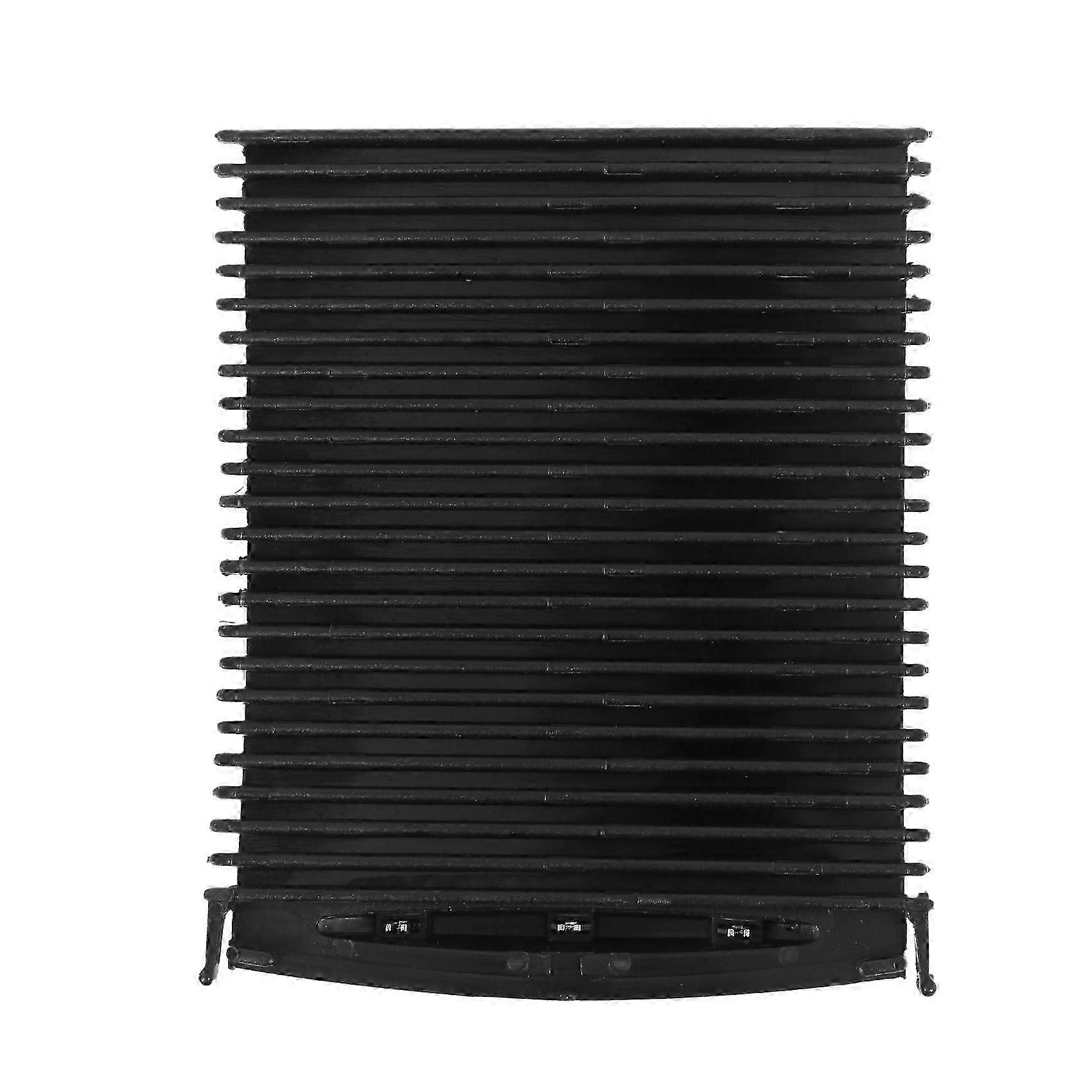 SATKA Black Sliding Roller Blind Cover For Mercedes W203 S203 Center Console (2000-2007)
