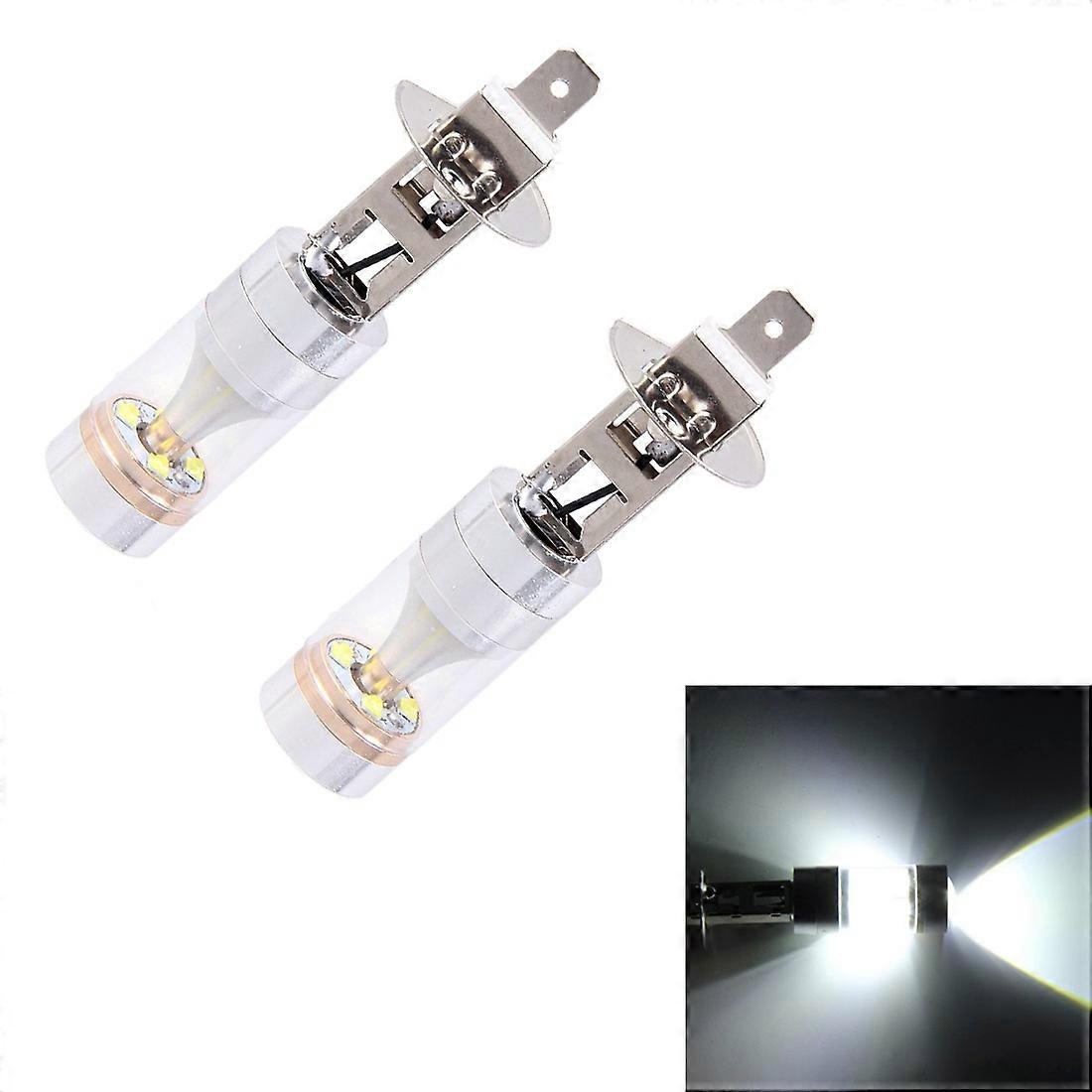 2 PCS H1 CREE 6 LED Car Fog Light Bulb