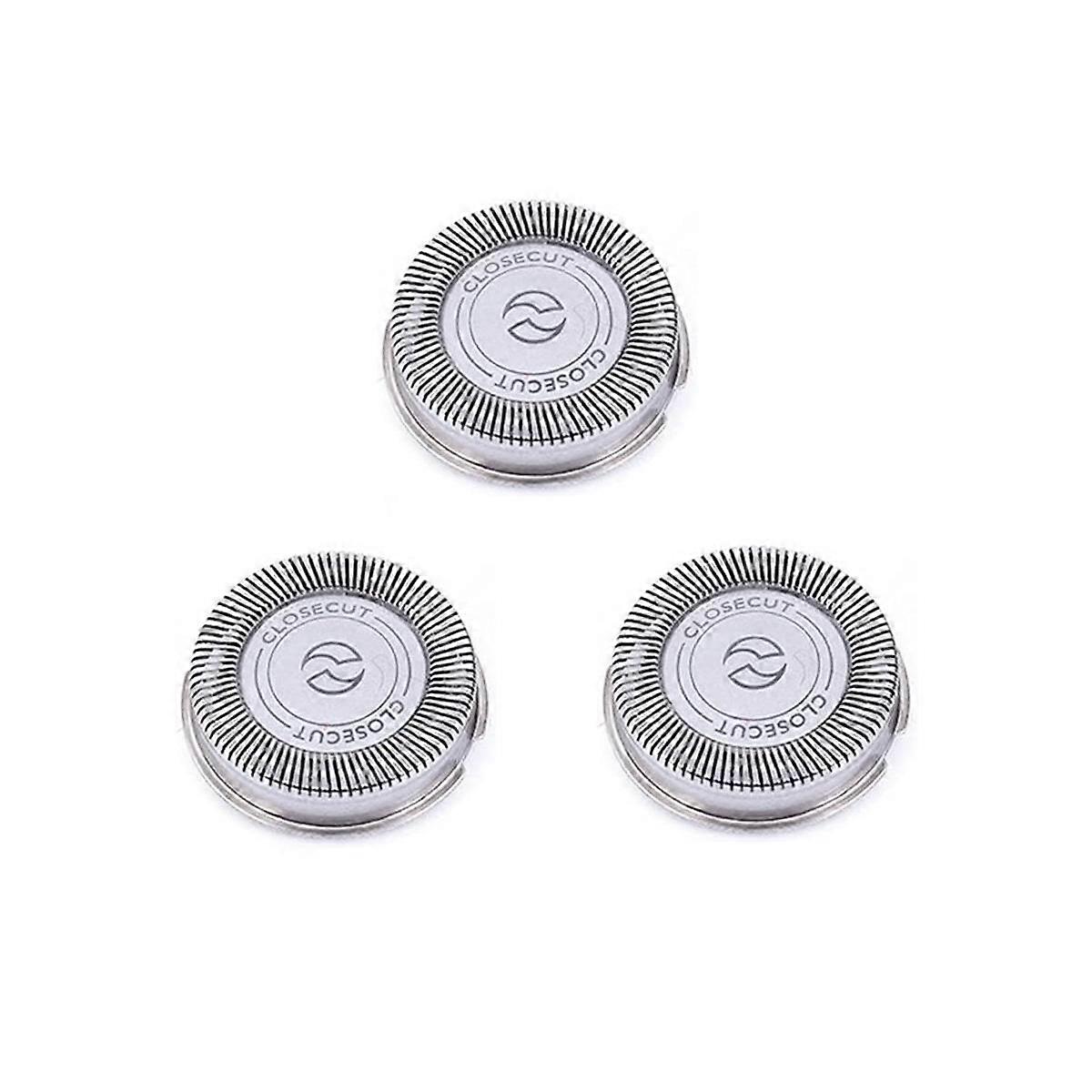 3Pack SH30 Replacement Heads for Shaver Series 3000, 2000, 1000 and S738, with Durable Sharp Blades