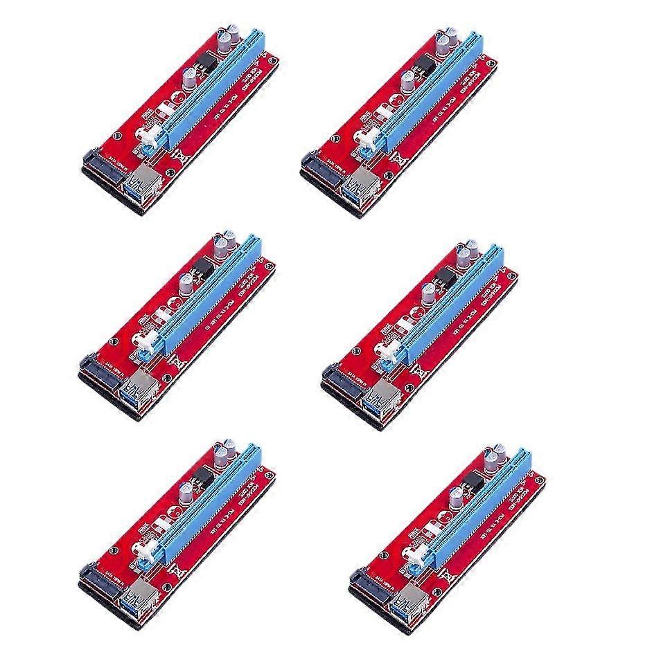 007S PCI-E Riser 1X to 16X USB PCI Express Riser Powered Adapter Card 60cm USB 3.0 Extension Cable