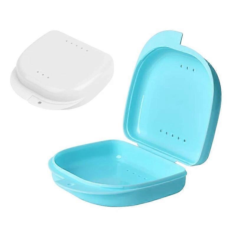 歯列矯正マウスガードリテーナーボックスコンテナ部分義歯プラスチック口腔衛生用品オーガナイザーアクセサリー