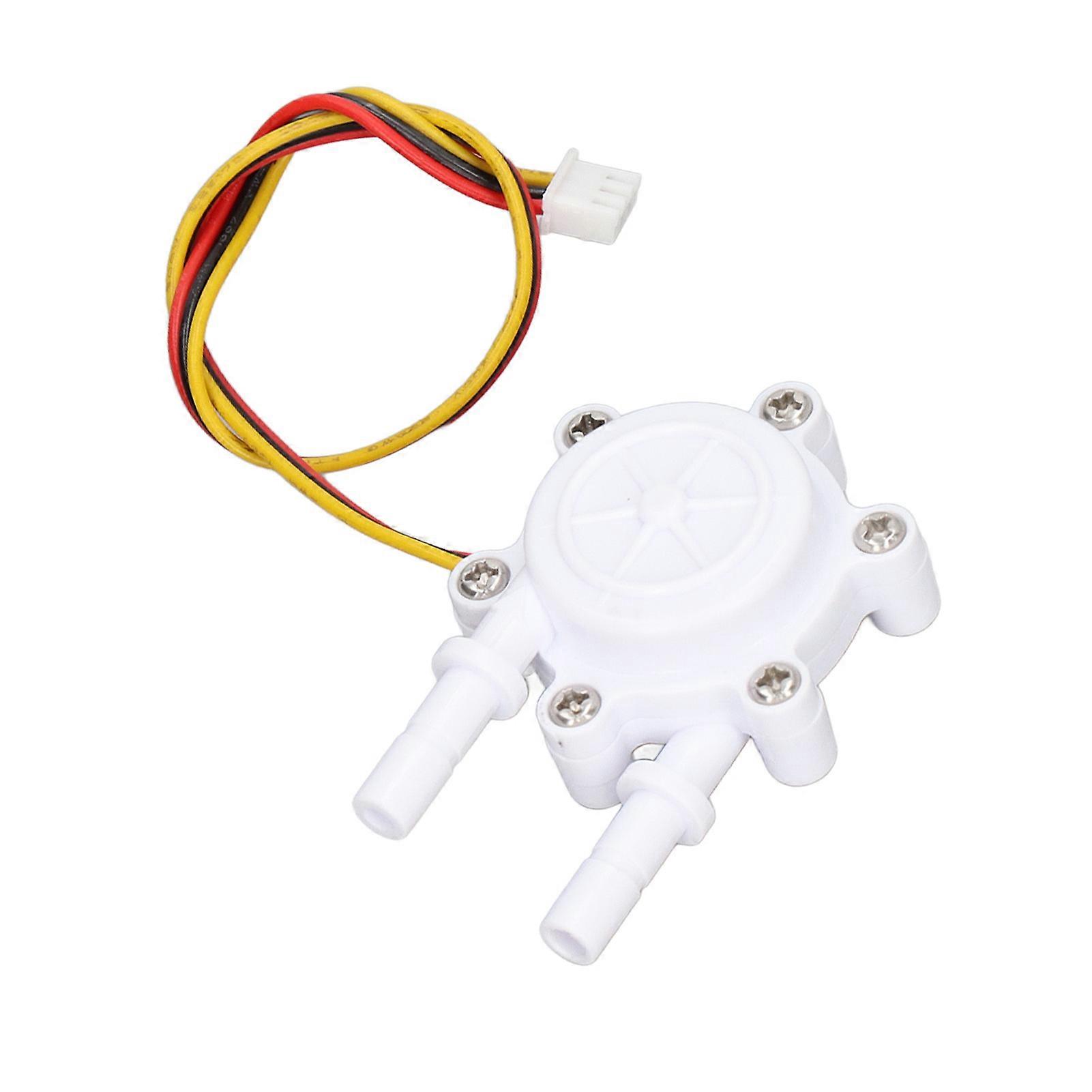 Water Flow Meter Flowmeter Switch Sensor 1.2mm Diameter Barb Connector with 25cm Wire