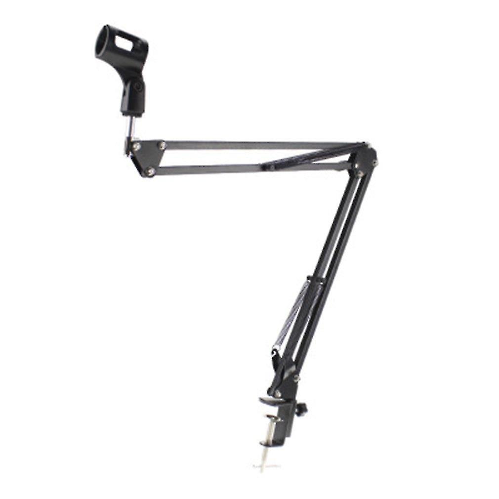 Microphone Stand Desktop Mic Clip Holder Tripod Live Cantilever Bracket
