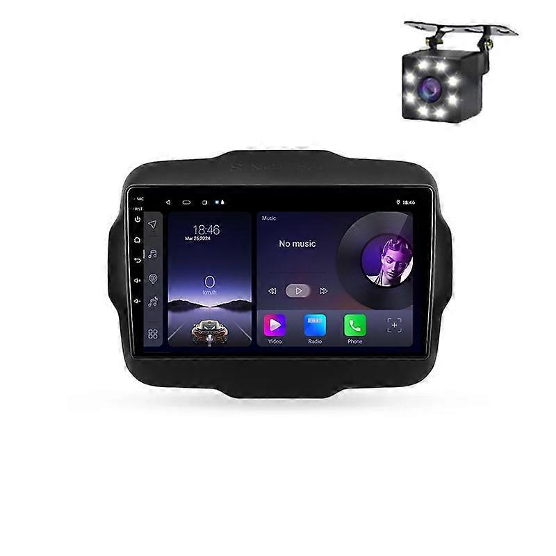 Android 14 Car Radio For Jeep Renegade 2014 - 2018 Multimedia Player Stereo