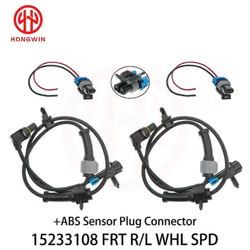 Front Left Right ABS Wheel Speed Sensor 15233108/15037208 For Chevrolet Avalanche Silverado Casillac Escalade GMC Yukon Sierra