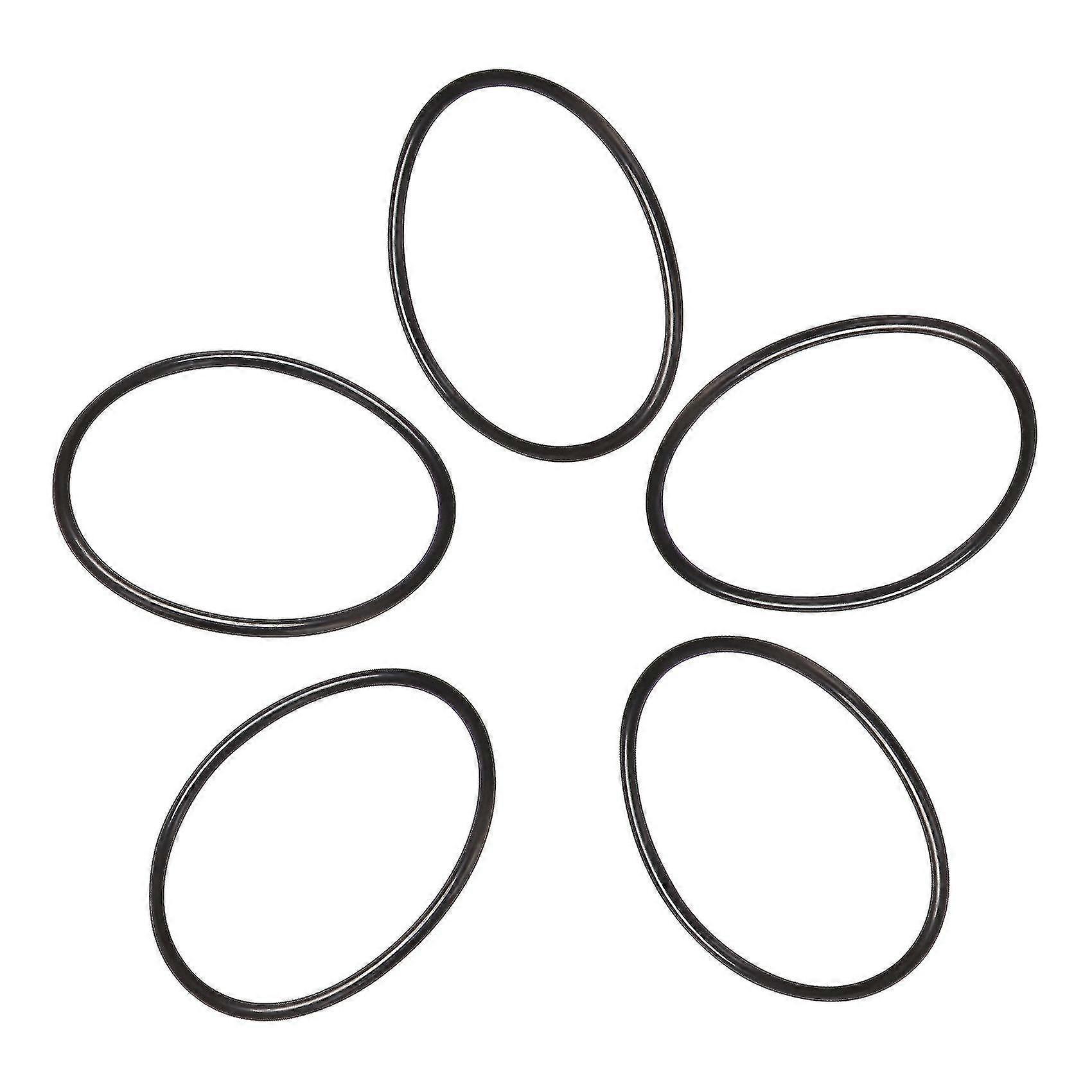 5 Pieces 100 Mm Outer Diameter 5 Mm Thick Rubber Seal Oil-filtered O-