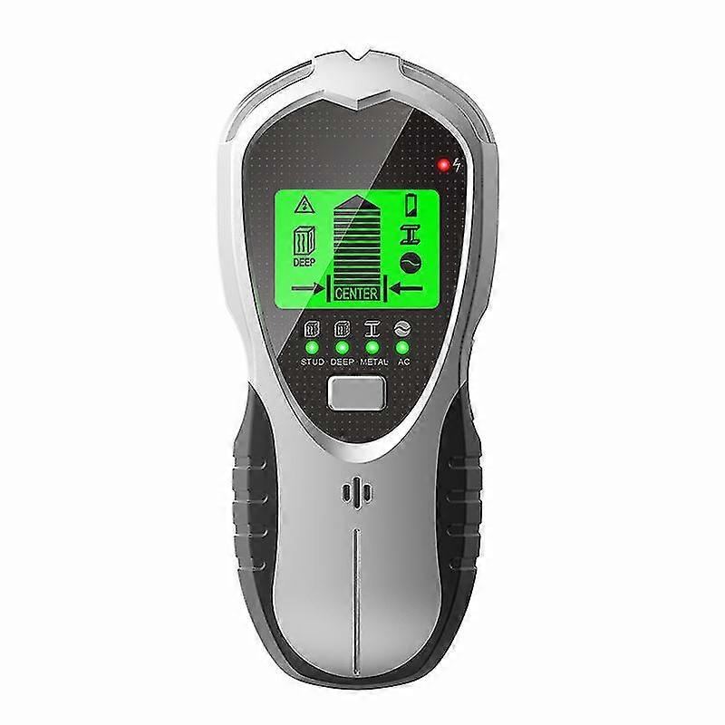 4-in-1 Wall Detector With Lcd Indicator And Audible Warning