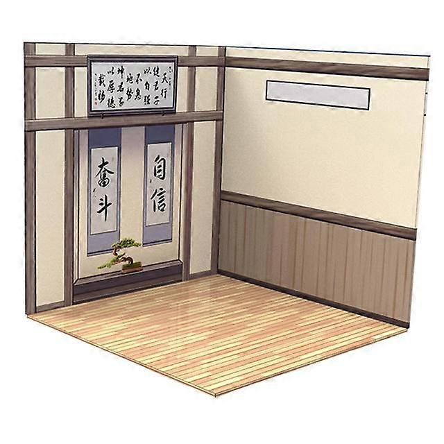 1:12 Backdrop Scene Layout Display Background Vehicle Model Showcase Diorama Organizer for Action Figures Diecast Car Dolls