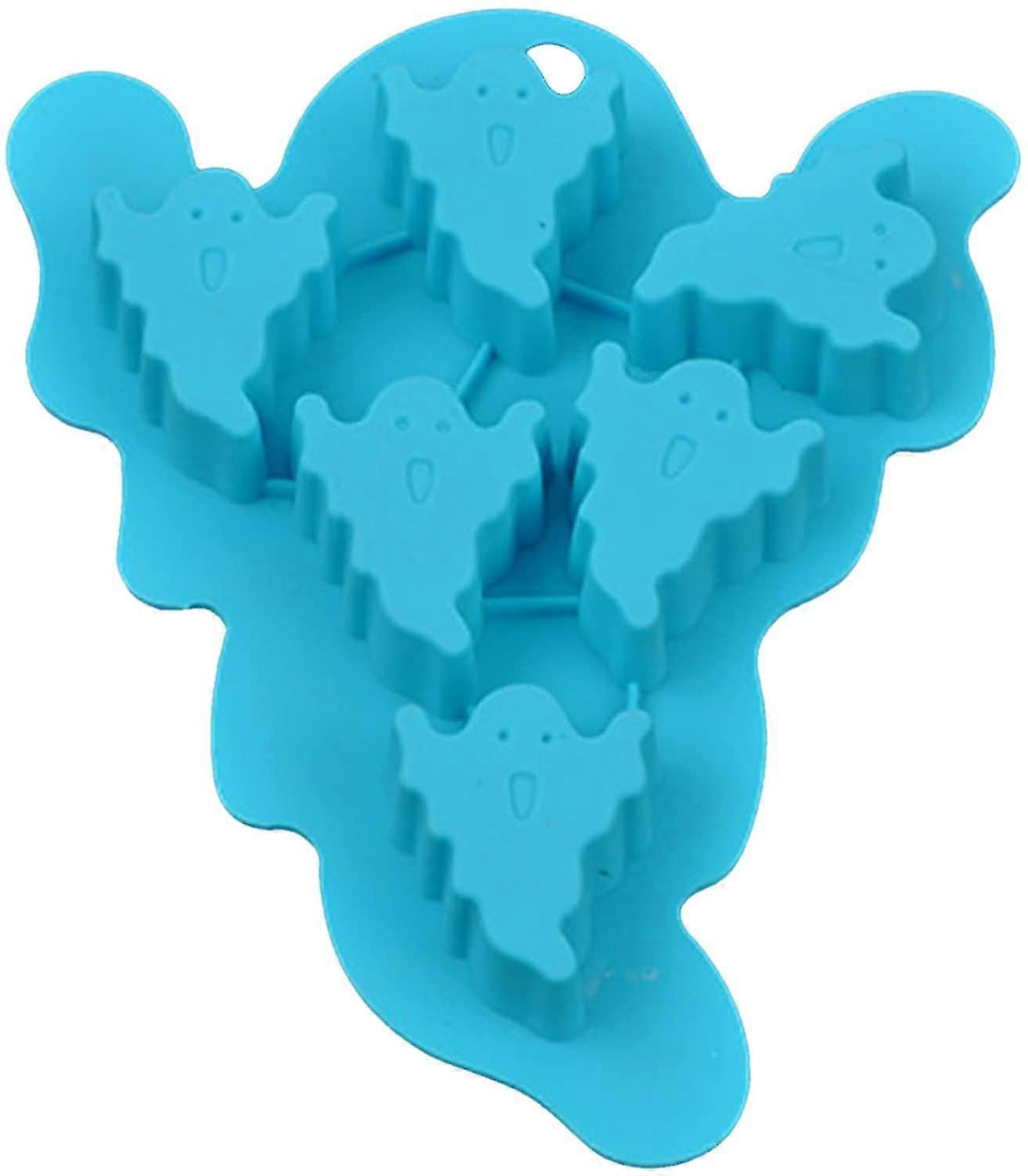 3d Halloween Candy Mold, Chocolate Mold Silicone Shape, Ghost Silicone Cake Mold