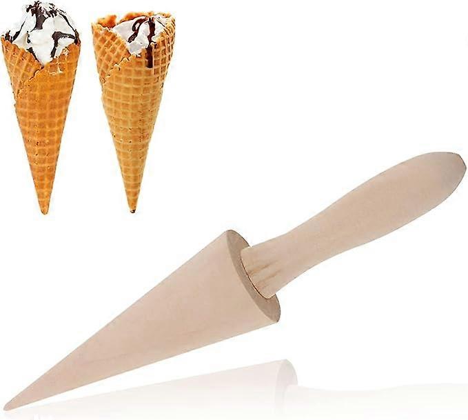 Versspil cake ice cream, egg roll ice cream, waste cake roll wooden cone, ice roll wolf cake machine, ice cream tube wooden mold, egg tube, egg tube,