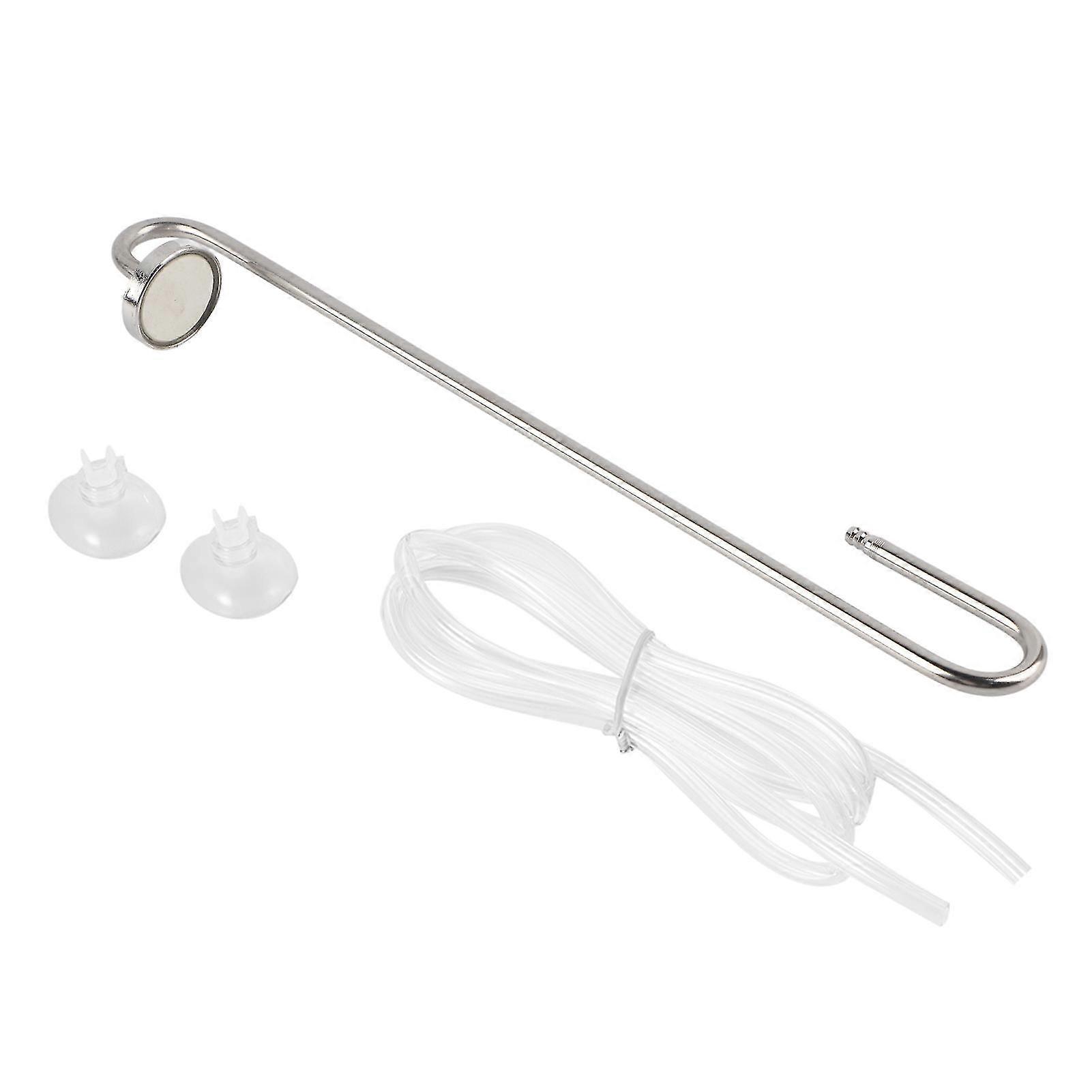 30cm U-shaped 304 Stainless Steel Aquarium Oxygen Diffuser Fish Tank CO2 Atomizer