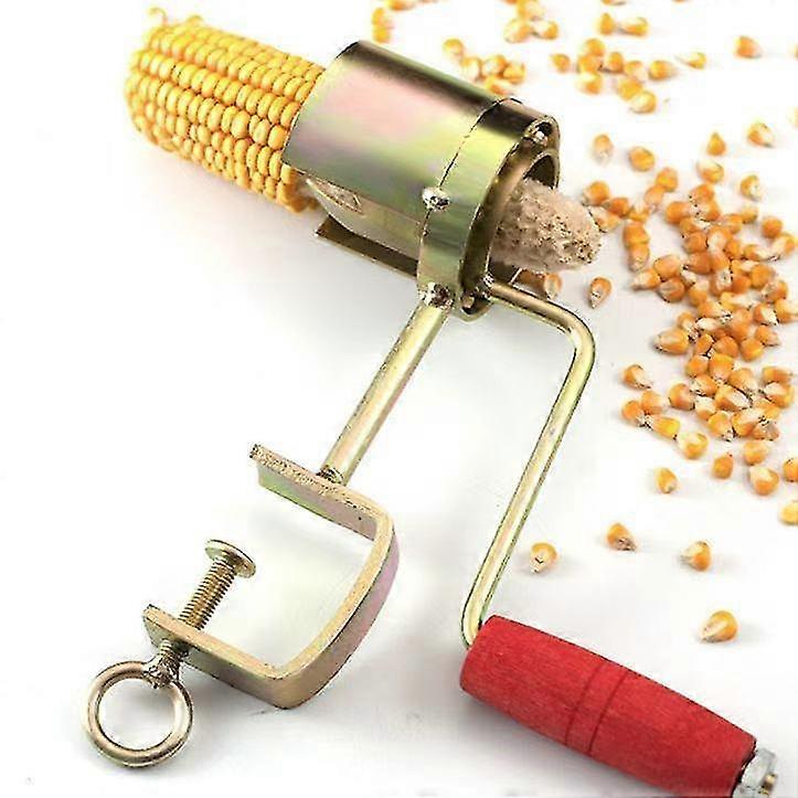 Corn Husker Machine, Dry Popcorn Grinder, Corn Thresher And Corn Stripper, Corn Cob Stripper Tool, Corn On The Cob Peeler, For Farms And Families XiXi