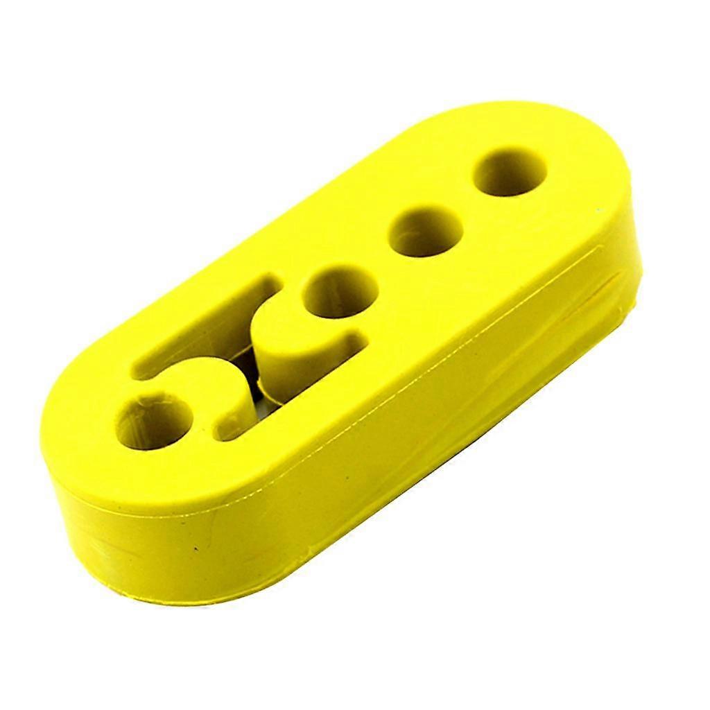 Universal 4 Hole Hole Size Rubber Exhaust Mount Insulator Grommet Hanger Bushing Shock Absorbent Heavy Duty Rubber