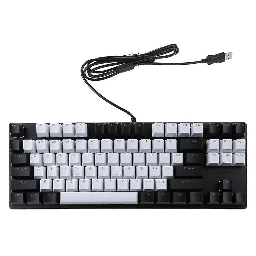 USB Wired Keyboard Programmable Rainbow RGB Backlit Wired PC Gaming Keyboards