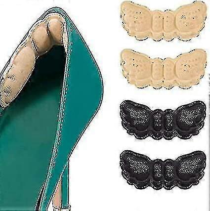 2 par sko hælputer kompatible med for store sko