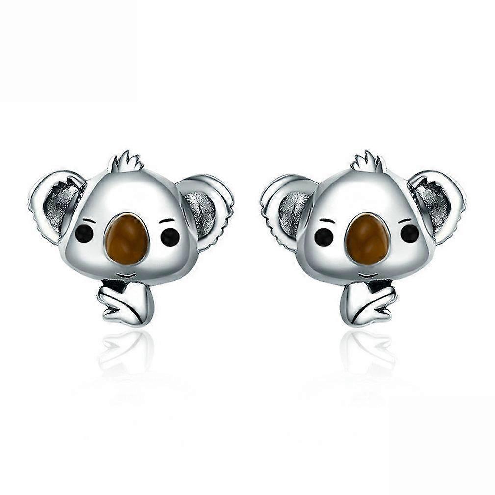 Earrings Kaola S925 Sterling Silver Studs for Daily Use