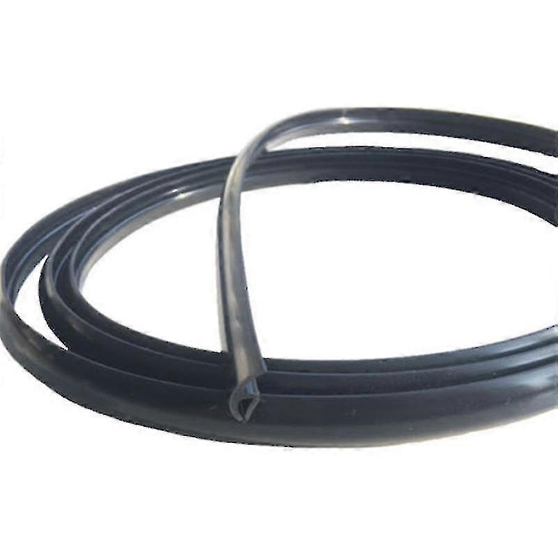 Car Ageing Rubber Seal Strips Under Front Windshield Panel Sealed Trim Moulding Strip