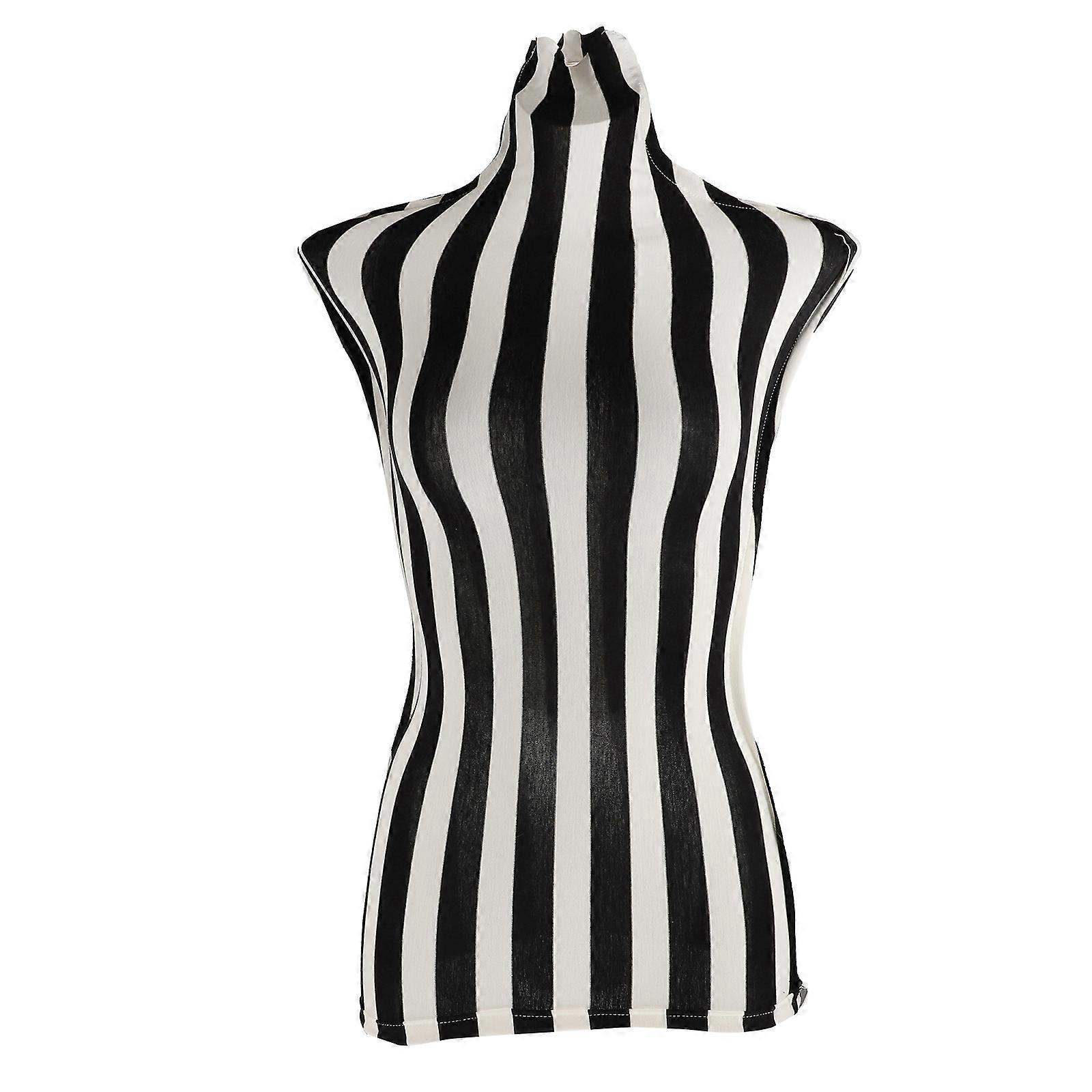 1 pièce de mannequin féminin en tissu, housse de corps, accessoires