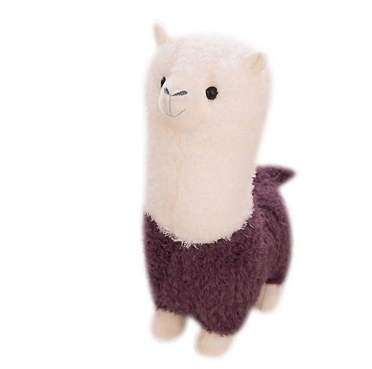 Cute alpaca doll, sleeping pillow, cartoon lamb puppet