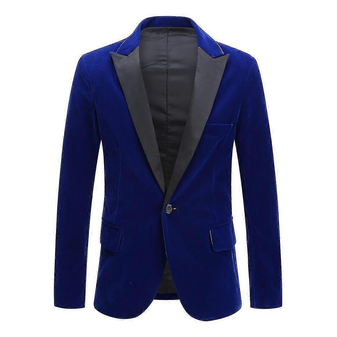 رجالي المخملية السترة سليم صالح الصلبة سهرة سترة الأعمال عارضة السترة