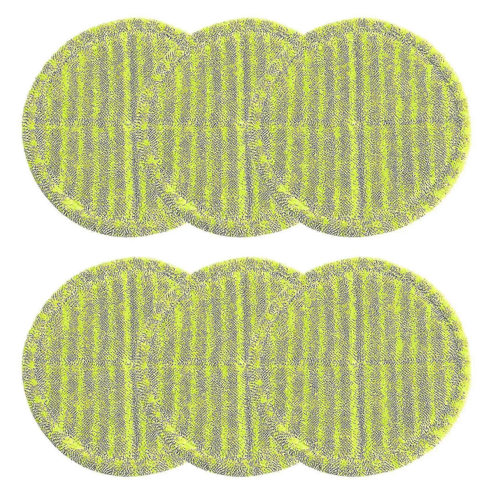 Replace Steam Mop Cloth For Electric Mopgreen6pcs