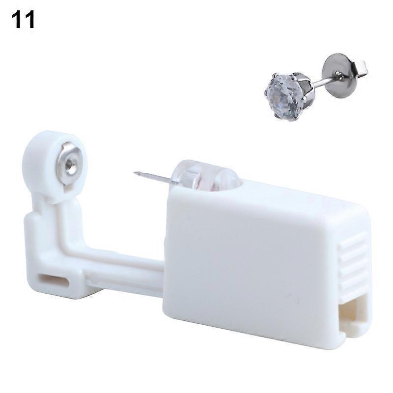1 Set Kulak Piercer Saplama Küpe Tek Kullanımlık Piercing Taşınabilir Günlük Yaşam İçin Ağrısız Hızlı Piercing Cihazı