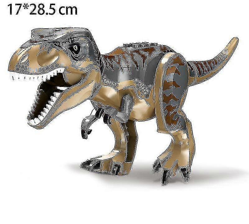 Jurassic Dinosaur World Series Building Blocks Triceratops Big Figures|blocks
