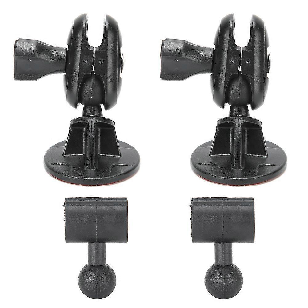 2pcs Small Dash Camera Mount Bracket Dashboard Recorder Sucker 360 Degree Adjustable Universal PartsSlot