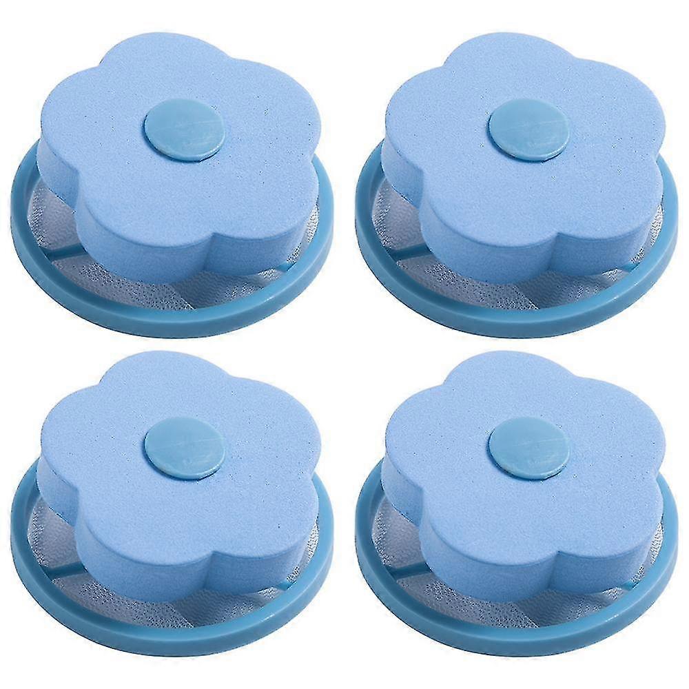 4Pack Floating Filter Bag Reusable Washing Machine Lint Catcher