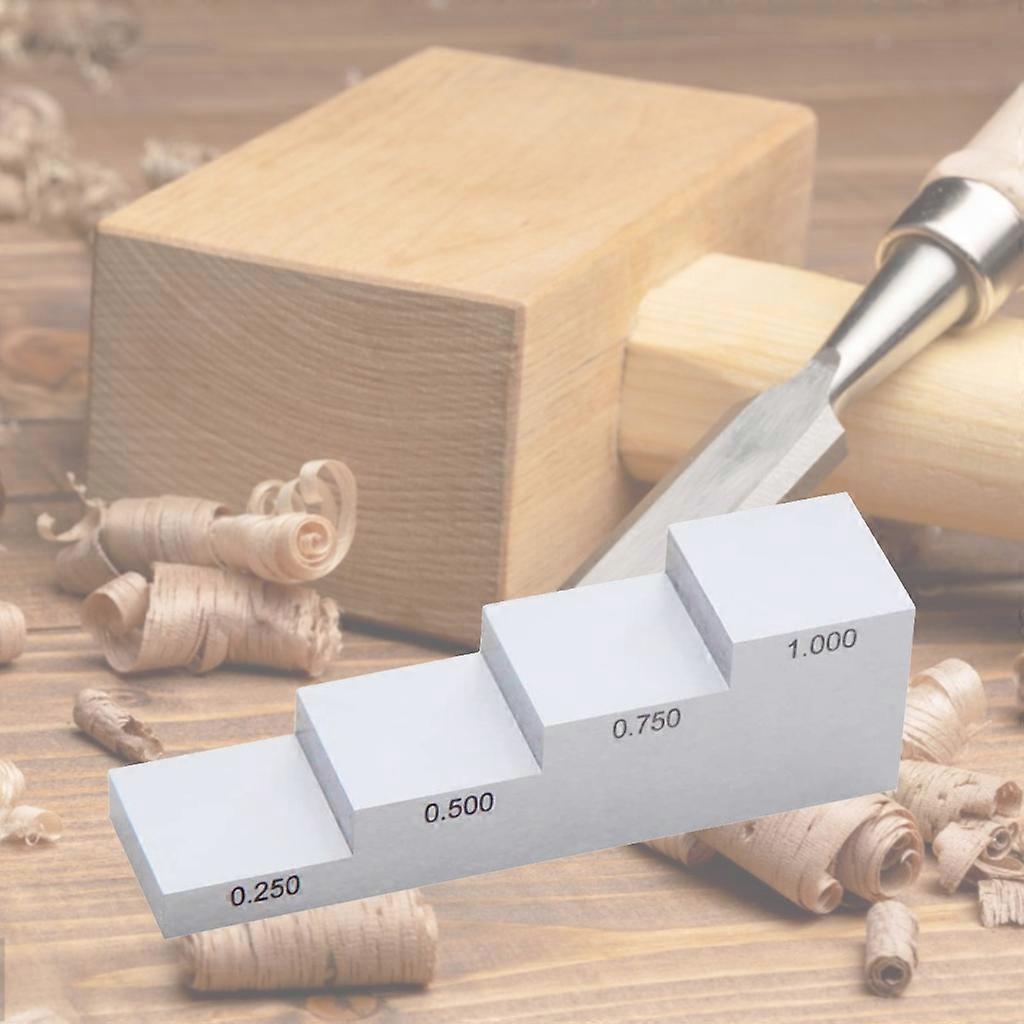 4 Step Calibration Test Block High-Precision Ultrasonic Thickness Wedge Tester