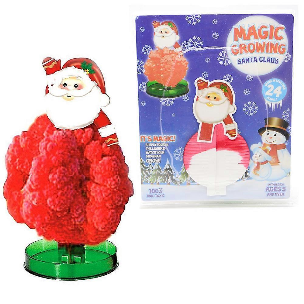 Snowflake Paper Christmas Tree Crystallization Science Experiment Toys