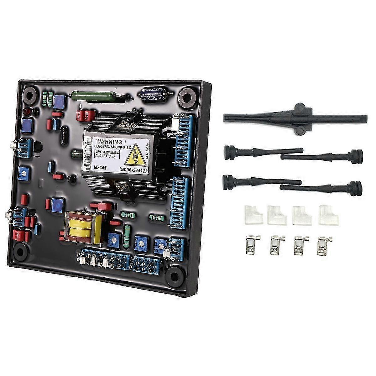 Mx341a Avr Generator Automatic Voltage Regulator Stabilizer Board Permanent Magnet Generator Set Accessories