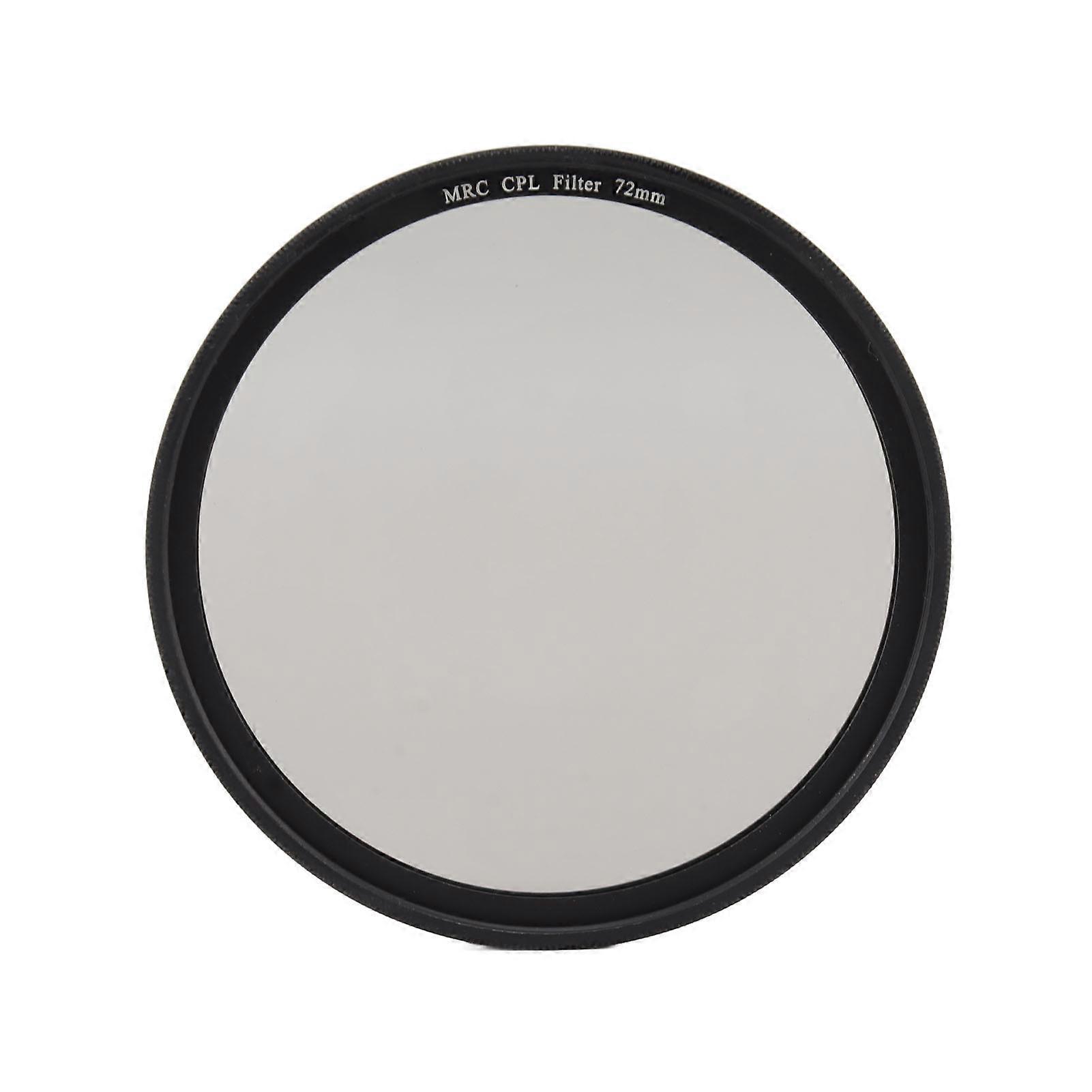 Lightdow MRC CPL Polarizer Filter Lens Circular Polarizing Filter with Thin Frame Multi Coated 72mm/2.8in
