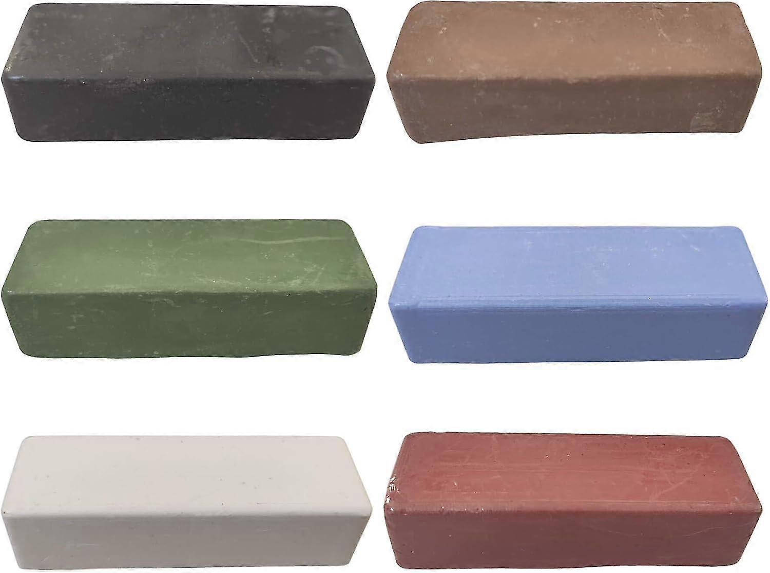 Polishing Buffing Compound Kit, 6PC-Kit for Various Uses