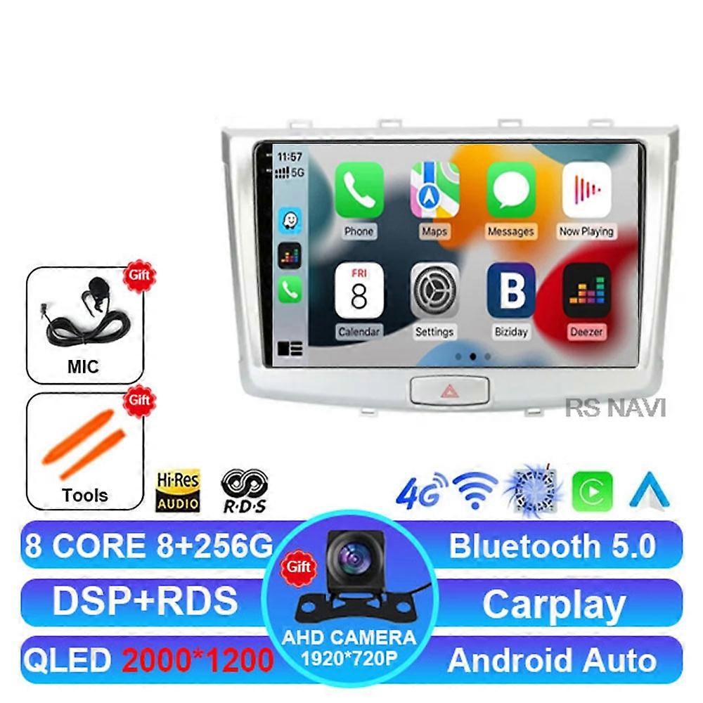 Android 14 Autoradio Pour Grande Muraille Hover Haval H6 2016 - 2018 Bt Dsp Multimédia Navigation 2 Din Sans Fil Carplay Auto 2din Gps