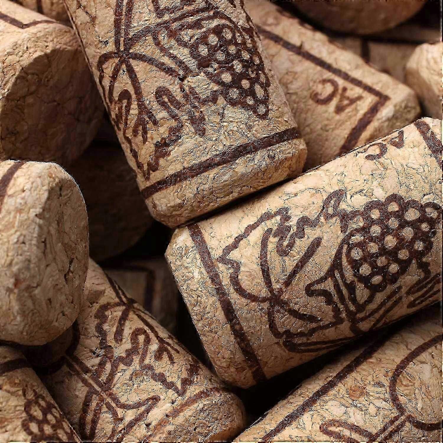 100Pcs Wine Cork Reusable Functional Portable Sealing Wine Cork Wine Cover For Bottles Wine