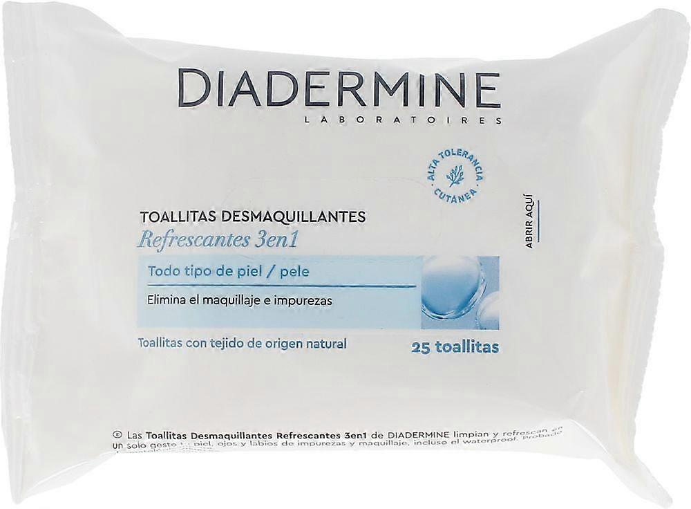 卸妆湿巾 中性混合性皮肤 Diadermine 25 单位