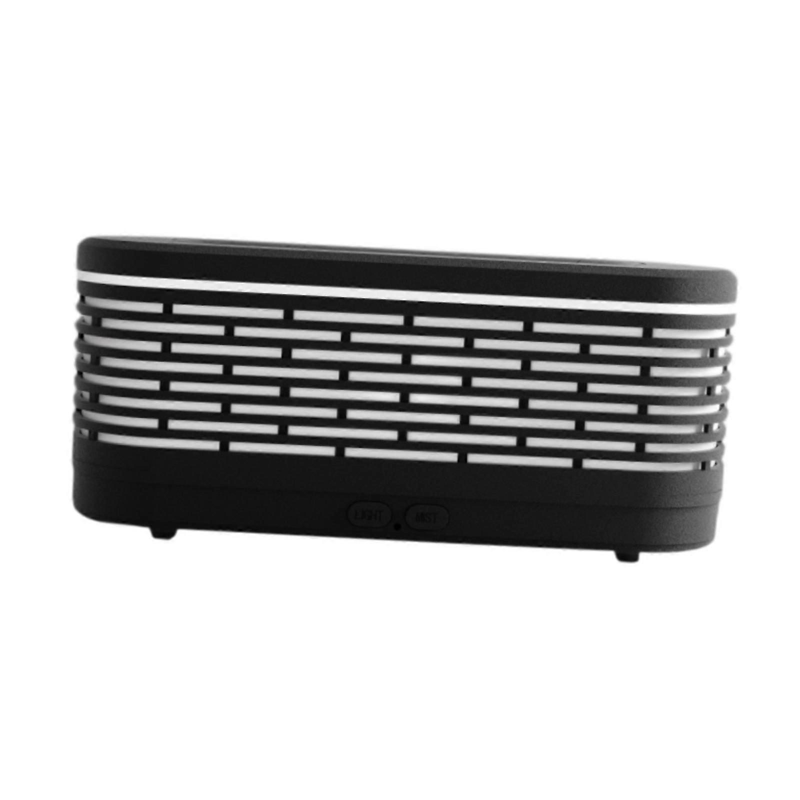 Realistic Flame Humidifier Sturdy Aroma Diffusing Humidifier for Home Office Black