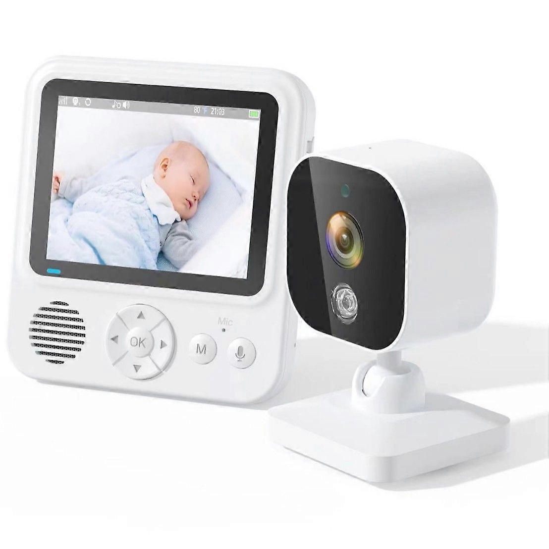 ABM900 2,8 pouces Dispositif de surveillance de dispositif de soins pour bébé Caméra sans fil pour bébé Vision nocturne infrarouge