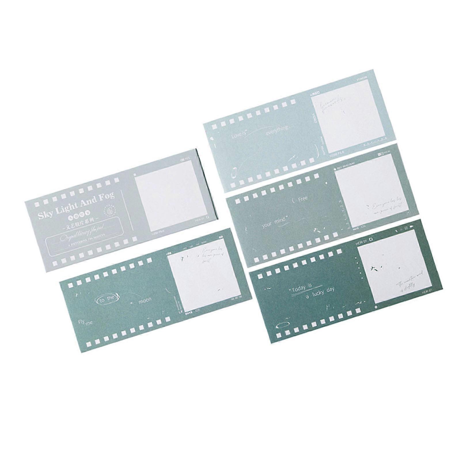 40 Sheet Memo Pads Notepads Smooth Writing Easy to Tear Off Multipurpose Small Note Pads Pocket Notebooks Sky Light and Fog