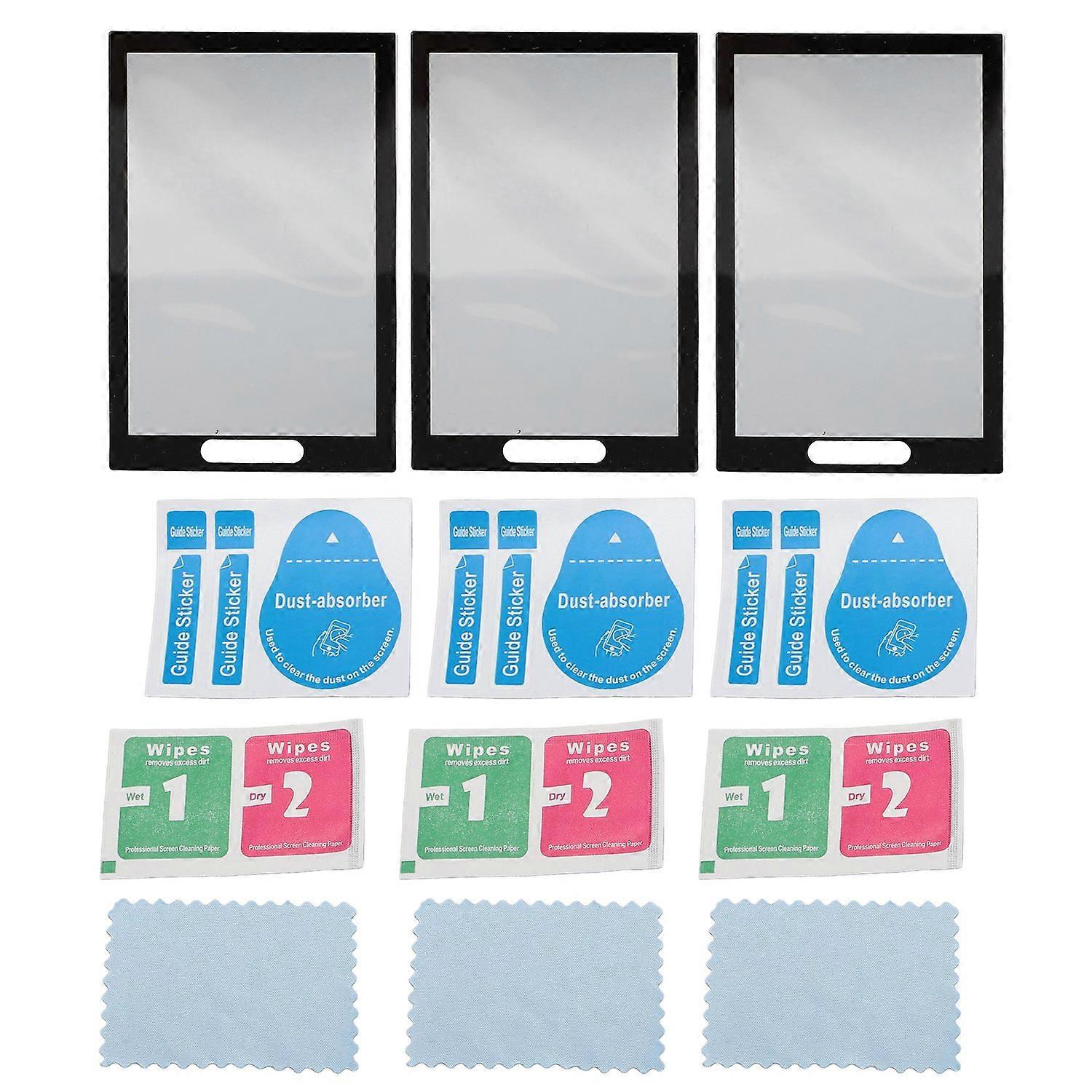 Screen Protector for X4 Tempered Glass 9H Hardness Anti Scratch Anti Fingerprint Action Camera LCD D